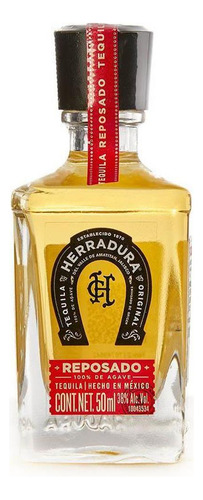 Paquete De 3 Tequila Herradura Reposado Mini 50 Ml