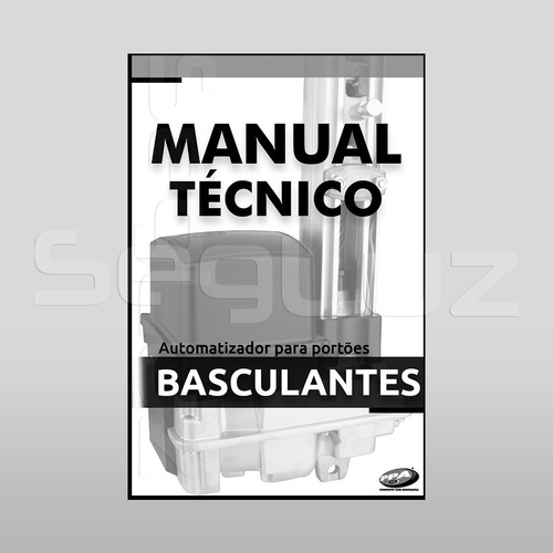Imagem 9 de 9 de Kit Motor Portão Eletrônico Basculante Jetflex 1/2 + Suporte