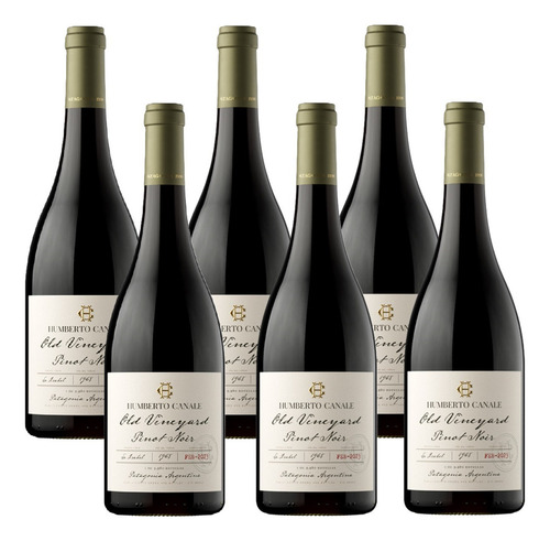 Vino Humberto Canale Old Vineyard Pinot Noir Caja X 6un