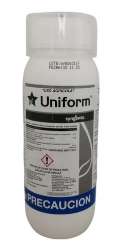 Uniform 500ml Fungicida Agricola Para Control Domping Off