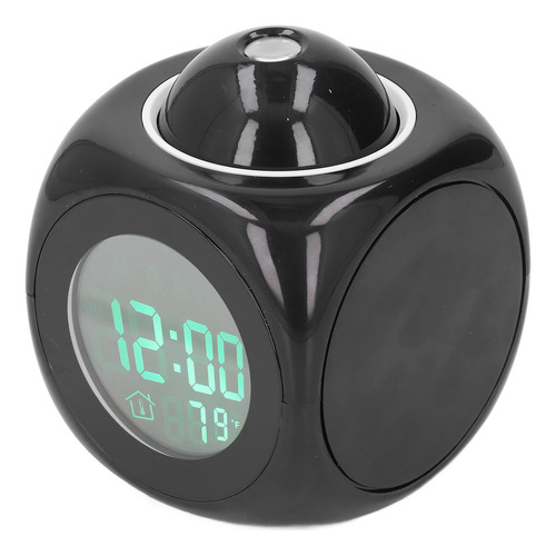 Despertador Digital De Projeção Lcd Para Crianças, Retroilum
