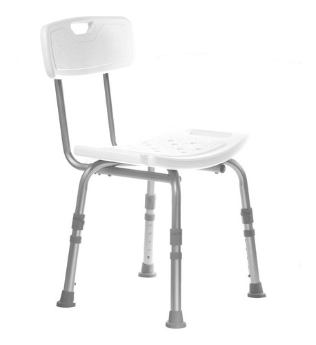 Silla Para Ducha Konfort Plus Color Blanco