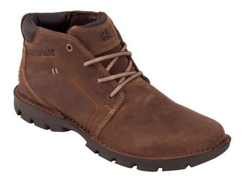 Bota Casual Hombre Todo Terreno Caterpillar 77m4 Café Msi