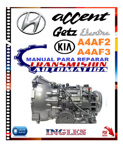 Cajas Hyundai Accent A4af3-a4bf2 Manual Detaller Reparación.