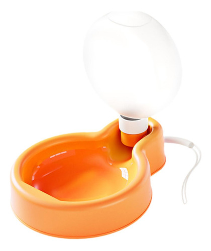 2 Botellas De Agua Plegables Para Perros Y Mascotas, Naranja
