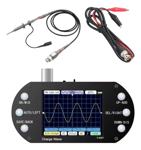 Osciloscópio Digital Tensão Dc/ac/teste De Com Sonda
