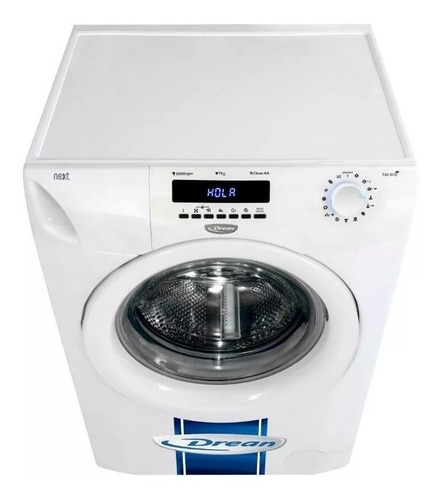 Imagen 3 de 5 de Lavarropas Automático Drean Next 7.10 Eco Blanco 7kg 220 v