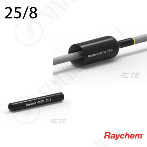 Tubo Termocontraible Raychem 25mm A 8mm Ideal Bomba Agua