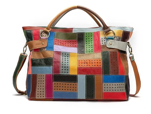 comprar Segater® Bolso Tote De Cuero Genuino Para Mujer Bolso De Hom