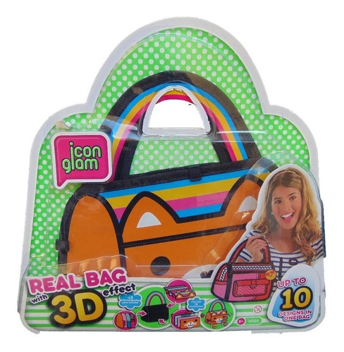 Cartera Icon Glam 3d Real Bag - Next Point Art. Md14102