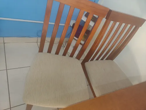 Mesa De Madeira Maciça 4 Lugares