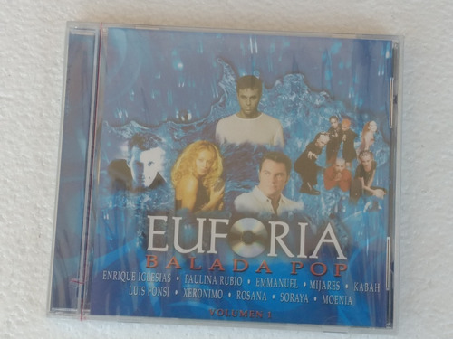 Cd Euforia Balada Pop Volumen 1 Edicion Pepsi