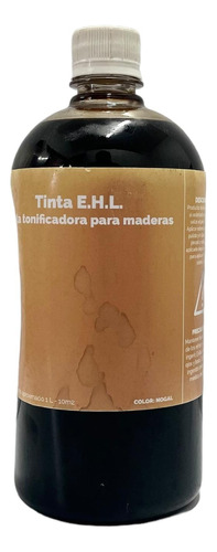 Tinta Tonificadora Para Madera Base Agua 1 Litro 