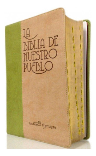 Biblia De Nuestro Pueblo Piel Dos Tonos / Schockel, Luis Alo