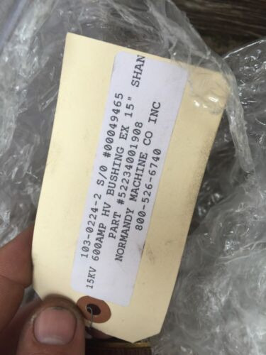 Abb Bushing 015b0060bh Type Rj 15kv 600amp 110bil Cci