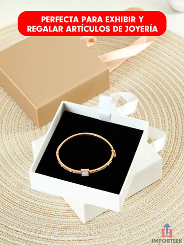 Caja Estuche Regalo Joyeria Aretes Collar Pulsera Cadena