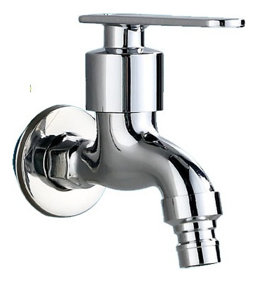 Llave De Chorro Cromado 1/2 Pico Para Manguera 3/4