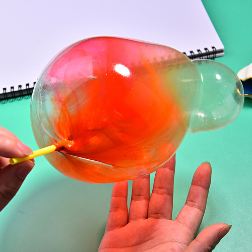 Blowing Glue 20/card - Retro Bubble Blower Toy, Unbreakable