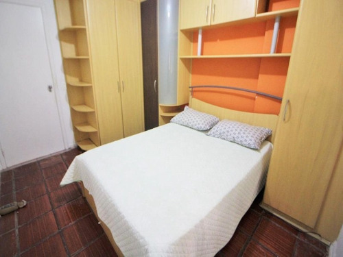 Imagem 11 de 15 de Guarujá - Praia Das Pitangueiras - Calçadão - 02 Dormitórios - Sacada - 01 Vaga - Ap3907 - 34710777