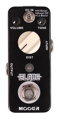 Pedal Mooer Blade Metal Distortion Mbmd Pedal Distorção