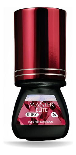 Cola Master Elite Ruby 3ml Extensão De Cílios Anvisa Rápida