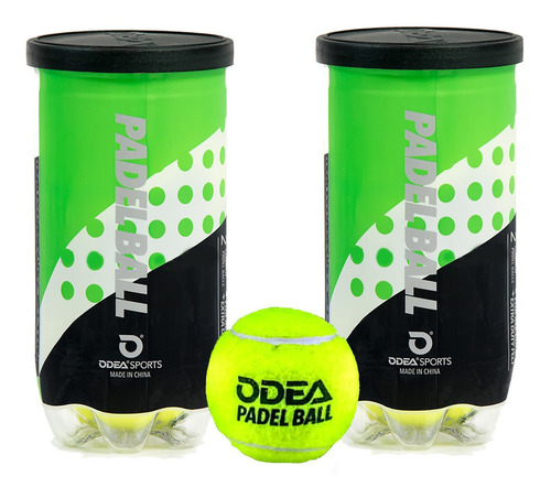 Caja De Pelotas Padel / Tenis - Odear X 12 Tubos