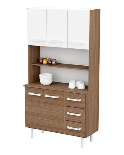 Vajillero Aparador 90 Mueble Organizador De Cocina Melamina