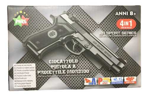 Pistola Juguete Bala Blanda Alto Rendimiento Airsoft Regalo