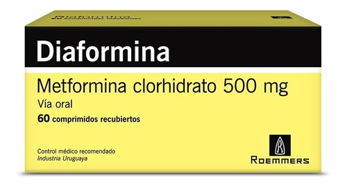 Diaformina® 500mg X 60 Comprimidos Recubiertos