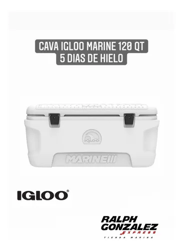 Cava Igloo 120 Qt Blanca