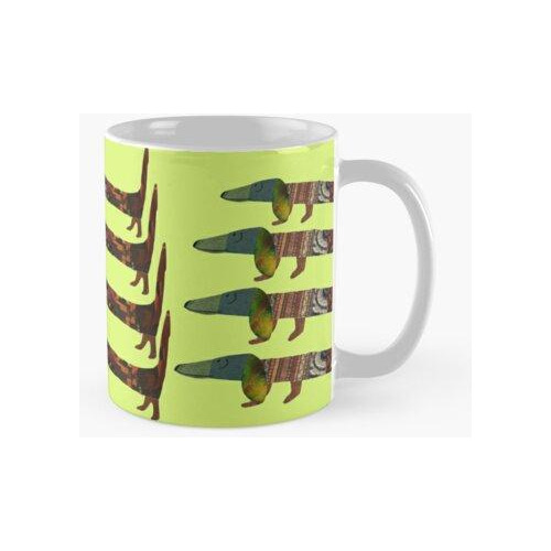 Taza Dachshunds Perros Fantasía - Fantasía Con Perros Salchi