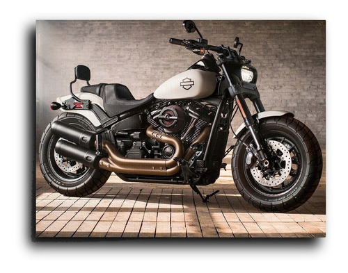 Cuadro Decorativo Canvas 100x140cm Harley Davidson