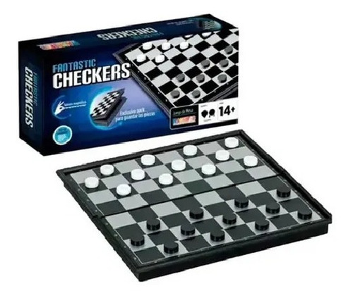 Imagen 1 de 1 de Juego De Mesa Damas Imantadas Magnific Fantastic Checkers 2037