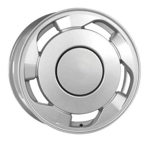 Roda Vw Orbital Kr R06 Aro 17 (jogo) +bicos Cor Prata