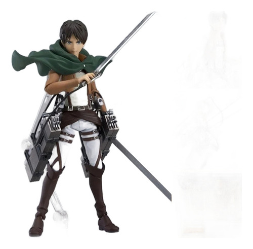 Attack On Titan Levi Figura Alternativa Articulada