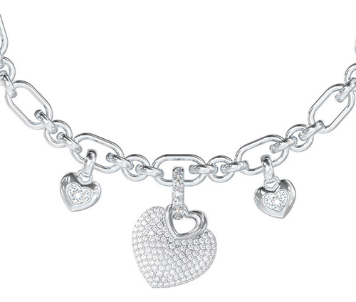 Pulsera Guess Jubb05211jwrhs Plateada