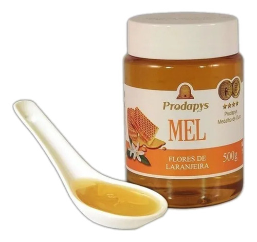 Mel Flor De Laranjeira - Pote 500g - Melhor Do Mundo