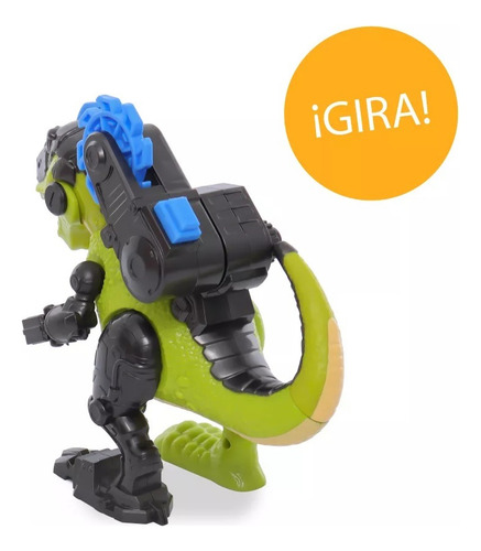 Robot Warrior Tech T-wrecker Jr Luz Sonido Cod Ik0422-23
