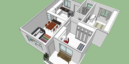 Empreendimento - Prédio De 3 And. Com 6 Apartamentos Novos