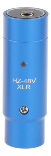 Adaptador De Corriente Fantasma Mezclador De Audio Azul