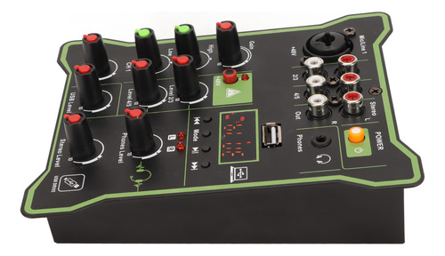 Controlador De Dj De 5 Canales, Mezclador De Sonido Profesio