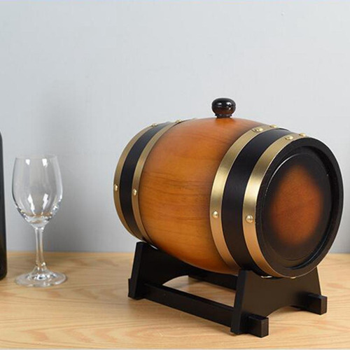 Barril De Vino Con Soporte Con Grifo, Dispensador De 1.5l