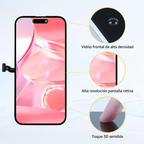 Pantalla Táctil Lcd Display Para iPhone 14 Pro Con Kit