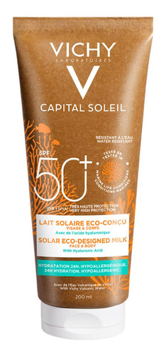 Leche Solar Spf50+ Vichy Capital Soleil Eco-milk 200ml