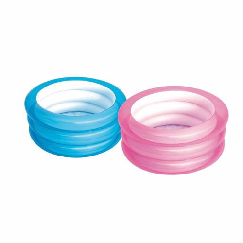 Imagen 1 de 6 de Pileta Inflable Circular 3 Anillos Bestway Varios Colores