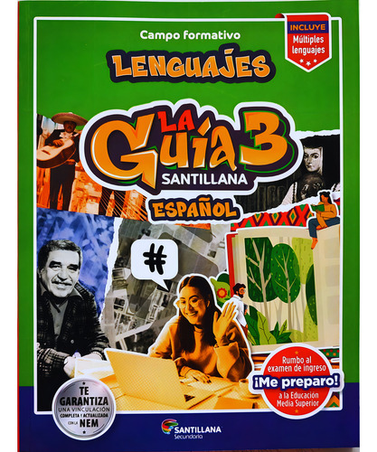 Lenguajes, La Guía 3, Santillana Secundaria, Español