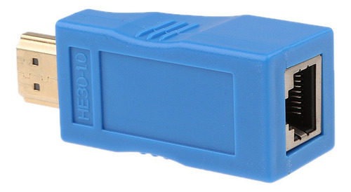 Extensor Hdmi 1080p De 30 Metros Sobre Ethernet Lan Cat5e/6
