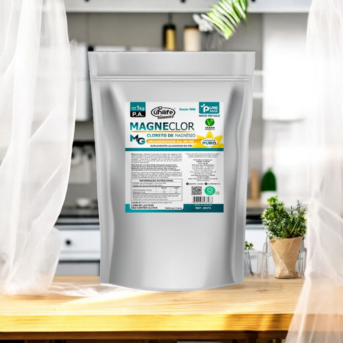 Cloreto De Magnésio P.a Unilife 2 X 1kg