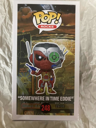 Somewhere In Time Eddie 248 Iron Maiden Funko Pop Original