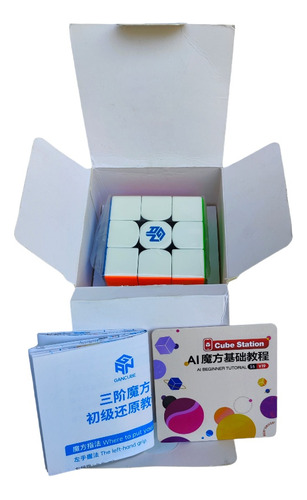 Cubo De Rubik 3x3 Sin Stickers Modelo Gan356 Rs